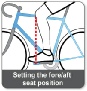 saddle fore aft position